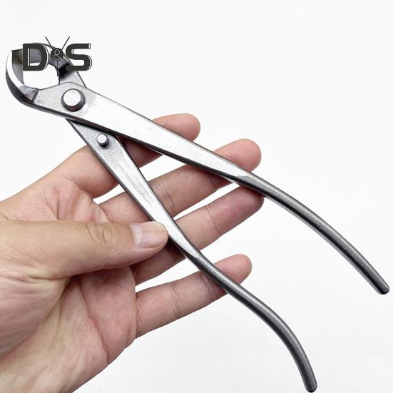 Bonsai Pruning Shears Stainless Steel Trunk Splitter Root Cutter Spherical End Shears Ergonomic Garden Pruner for Trimming Bonsai Tree