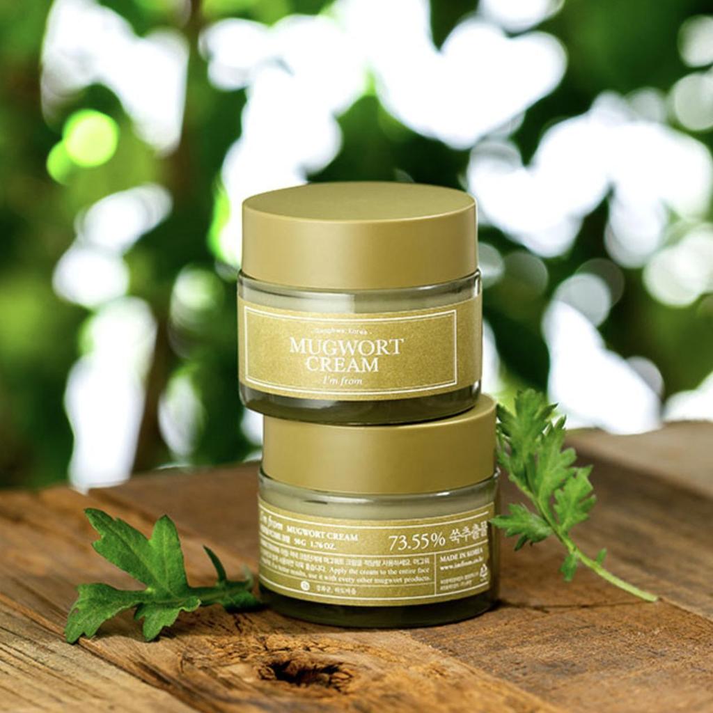I'm From Mugwort Cream Soothing Hydrating Moisturizer 50g