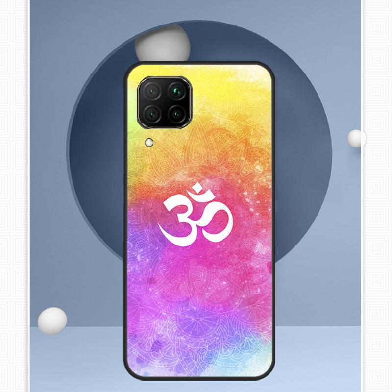 Aum Om Symbol For Huawei P30 P60 Pro P20 P40 Lite Nova 9 10 SE 12s 12i 11i 8i Y91 Y60 Y70 Y72 Y90 Y61 Case