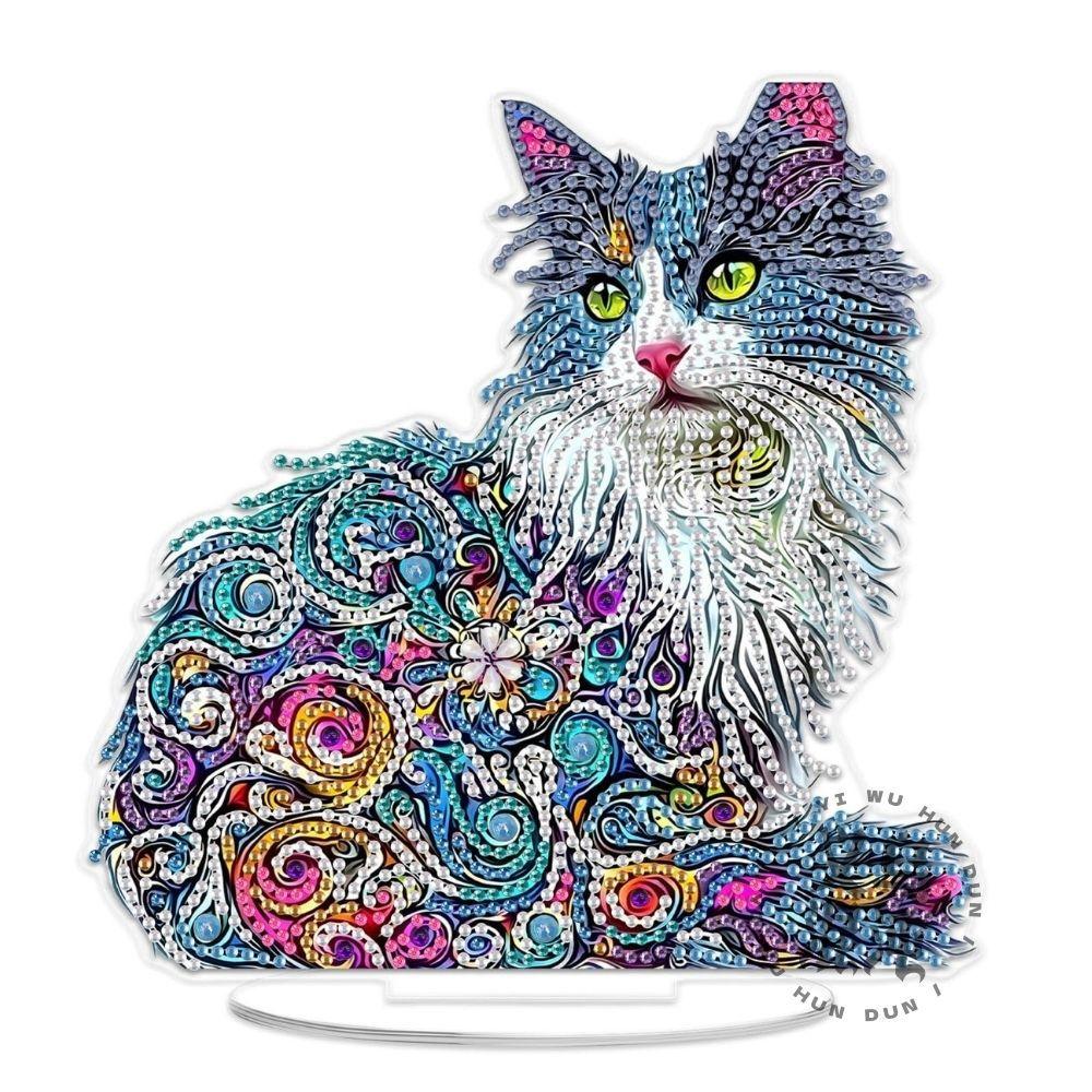 Halloween Diamond Painting Ornament Handmade DIY Crystal Special-shaped Diamond Sticker Diamond Art Desktop Decoration