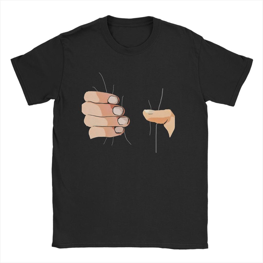 Big Hand Squeezing 2 Unisexs T Shirt Leisure Tees Short Sleeve Crew Neck TShirts 100 Cotton Big Size Clothing