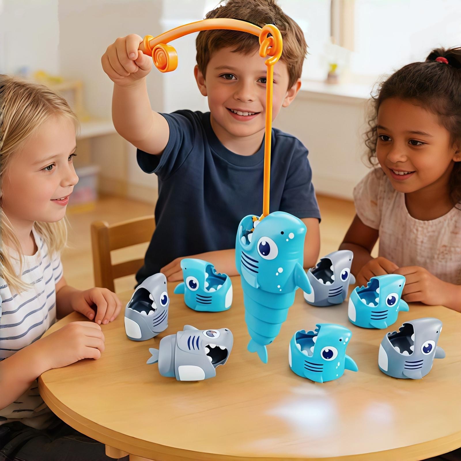 

Children s Fishing Game Toy, Desktop Game, Parent Child Interaction, Hook Fishing, Puzzle And Stress Relief Toy One Size