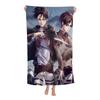 Attack On Titan Levi Ackerman Anime Big Microfiber Beach Towels Quick Dry Towel Sand Beach Towels Pool for Travel Swim Pool