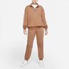 Nike Sweatshirts Women's Ancient Brown/White Stand Collar Moderate Other DD5032-256