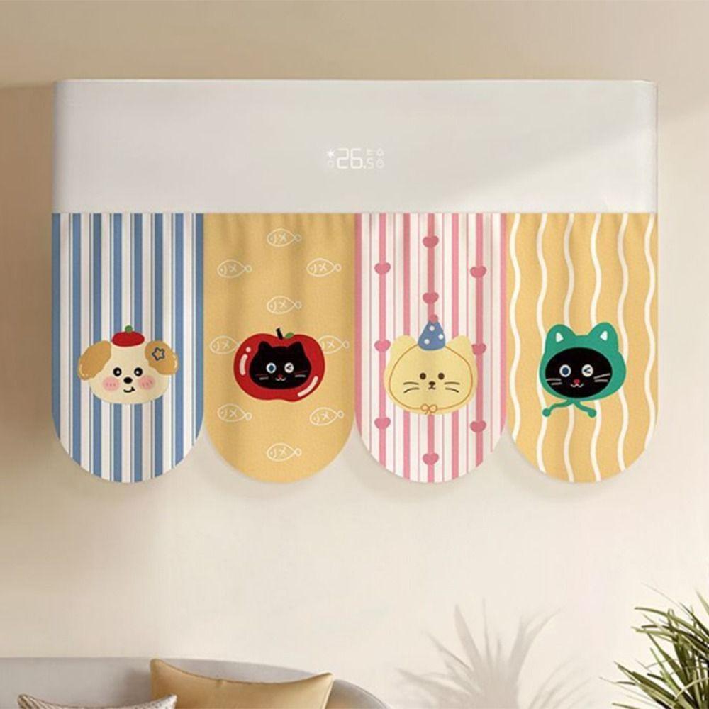 Cute Air Conditioner Guide Cover Anti-Direct Blowing Air Conditioning Baffle  Home Decor