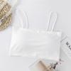 Seamless Ice Silk Camisole with Chest Pads - Women's Beautiful Back Sports Bra