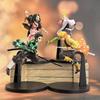 Anime Demon Slayer Figure Tanjirou Agatsuma Zenitsu Kyoujurou Anime Model Action Figure Pvc Collection Toy For Kids Gift