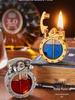 Retro Flip-Top Kerosene Lighter: Large Capacity, Durable, Transparent Oil Tank, Nostalgic Metal Design, Trendy Internet Celebrity Gift