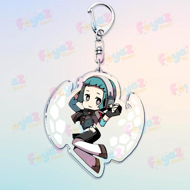 Popular Cartoon Operatives Characters Keychain Accessories Bag Keyrings Jewelry Fans Womens Fans Freinds Gifts