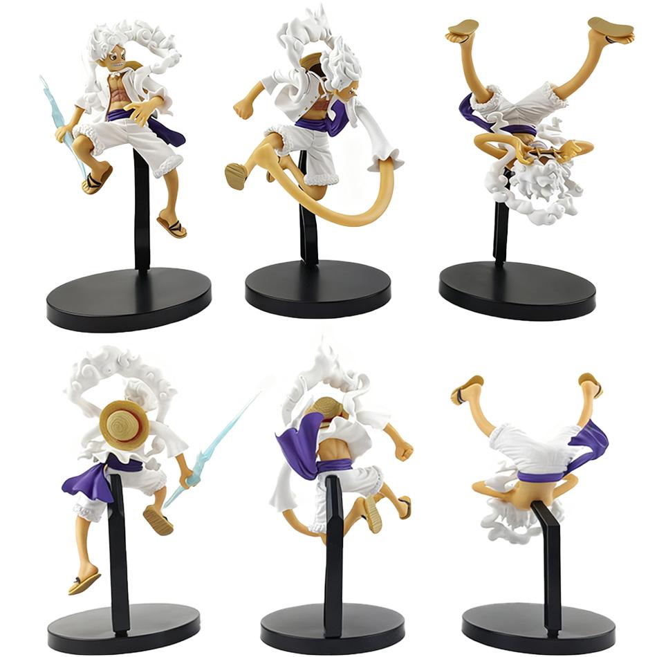 Anime ONE PIECE Figure Toy 18cm Nika Monkey D Luffy Action Figures Dolls Pvc Model Collectible Statue Toy Christmas Gift