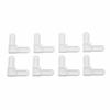 5/16 x 3/4 Inch Plastic Right Angle Corner Bracket Right Angle L-Shaped Corner Bracket  Frame Joint