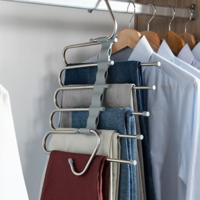 Cintre Multiple - SHOP-STORY - HAVSER - 5 en 1 - Plastique - Mixte