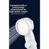 Blue Portable Shower Strong Water Flow Shower Pump Bath Sprayer Rechargeable Pump Strong Water Pressure 3 Pressure Modes