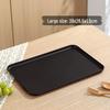 Japanese Style Plastic Rectangular Serving Tray