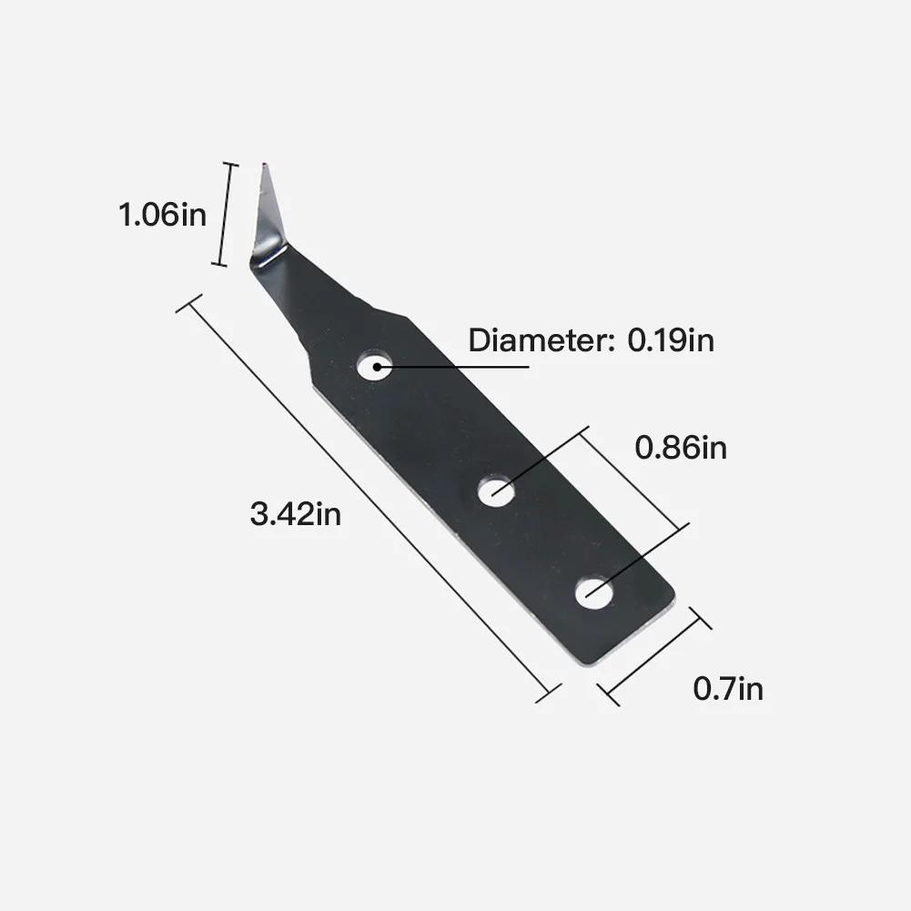 Strumento per la rimozione del parabrezza dell'auto Coltello per la rimozione della guarnizione in gomma del vetro della finestra Strumenti manuali per la riparazione e lo smontaggio del parabrezza dell'auto portatili