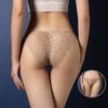 Vintage Lace Panties Soild Color Breathable Underwear Women French Sexy Lace Bow Lingerie Female Mid-waist Thin Mesh Briefs XXL