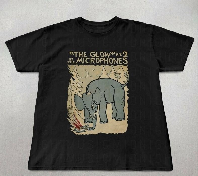 

Футболка з мікрофонами, футболка інді-гурту S-5XL W87748 Унісекс футболка XXXL