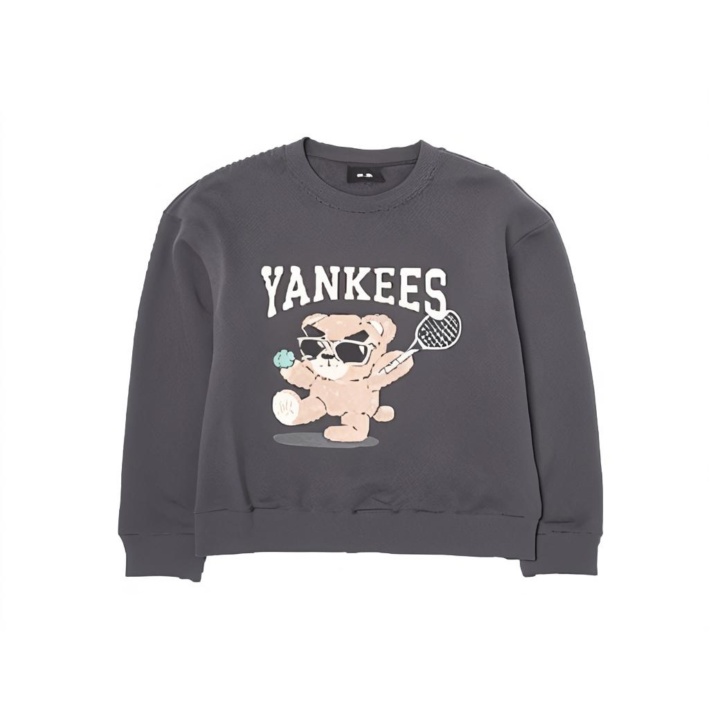MLB New York Yankees Sweatshirt Unisex Charcoal Gray 3AMTE0246-50CGS XS
