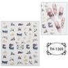New Year Nail Art Stickers Bronzing Year of the Dragon Chinese Style Mahjong Cartoon Nail Stickers Decoration
