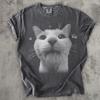 Y2k Retro Freaky Cat T-shirt, Vintage Graphic Tee, Silly Cats Shirt, Comfort Colors, Gag Gifts, Trendy Tees, 2000s Tshirt, 90s Clothes