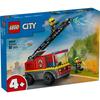LEGO City Fire Ladder Truck Toy Block Educational456Vehicle Car Mini Car 60463