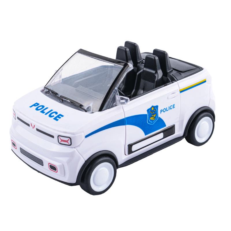 Kids' Cartoon Inertial Mini Sports Car - Boy & Girl Wuling Hongguang Model