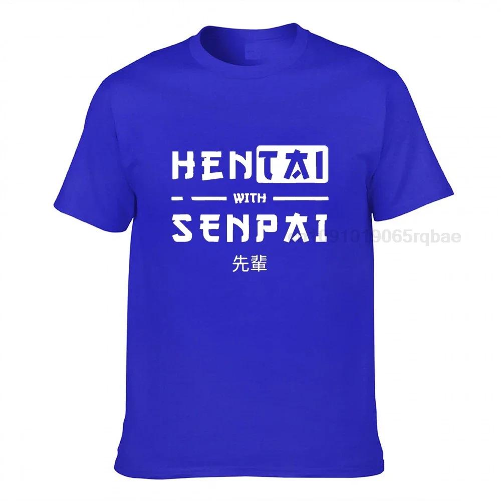 Japanese Senpai Tshirt Harajuku Streetwear Anime Design Cool Gifts For Teenager Cotton Eu Size Aesthetic Camisas