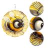 A Bee-Shaped Wind Spinner, Christmas Decorative Gifts, A 2D Kinetic Wind Spinner Gift, Metal Wind Spinners for Outdoor and Indoor Decor for Wives