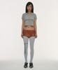 Gillaakaibeu P&G Halter Strap Crop Top_Grey