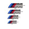 For BMW Series E12 Interior Mouldings New 2025 3D Grey Car M Badge Emblem Deocration Sticker Auto Body Trunk Modification Decal For BMW F10 F13 F15