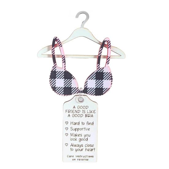 A Good Friend Is Like A Good Bra Ornament Funny Best Friend Christmas Ornament Holiday Keepsake Gift for Adults Women Friends Coworkers