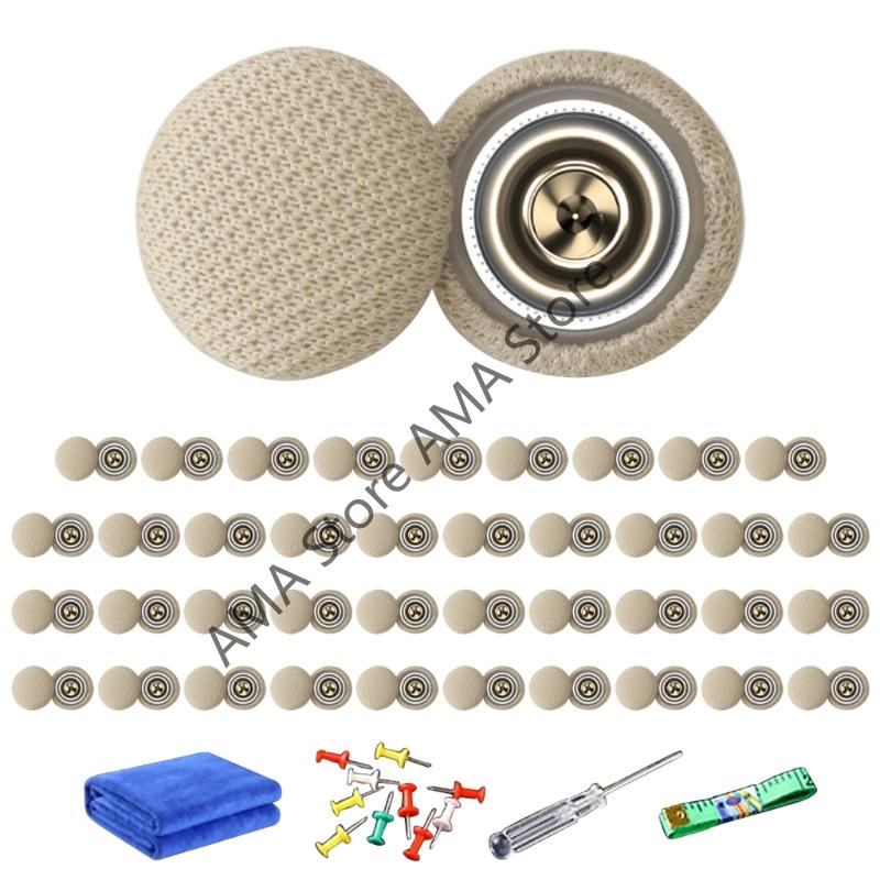 

X7JF Heavy Duty Car Roof Repair Clips 40Pcs Universal Interior Cloth Rivet Fasteners For Ceiling Fixing Universal Roof Rivet