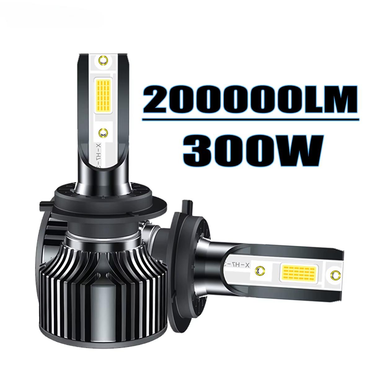 Luce Auto LED Lampadine Faro H1 H7 H11 9005HB3 9006HB4 Faretto 20 Core Alta potenza Luce Fendinebbia 12v
