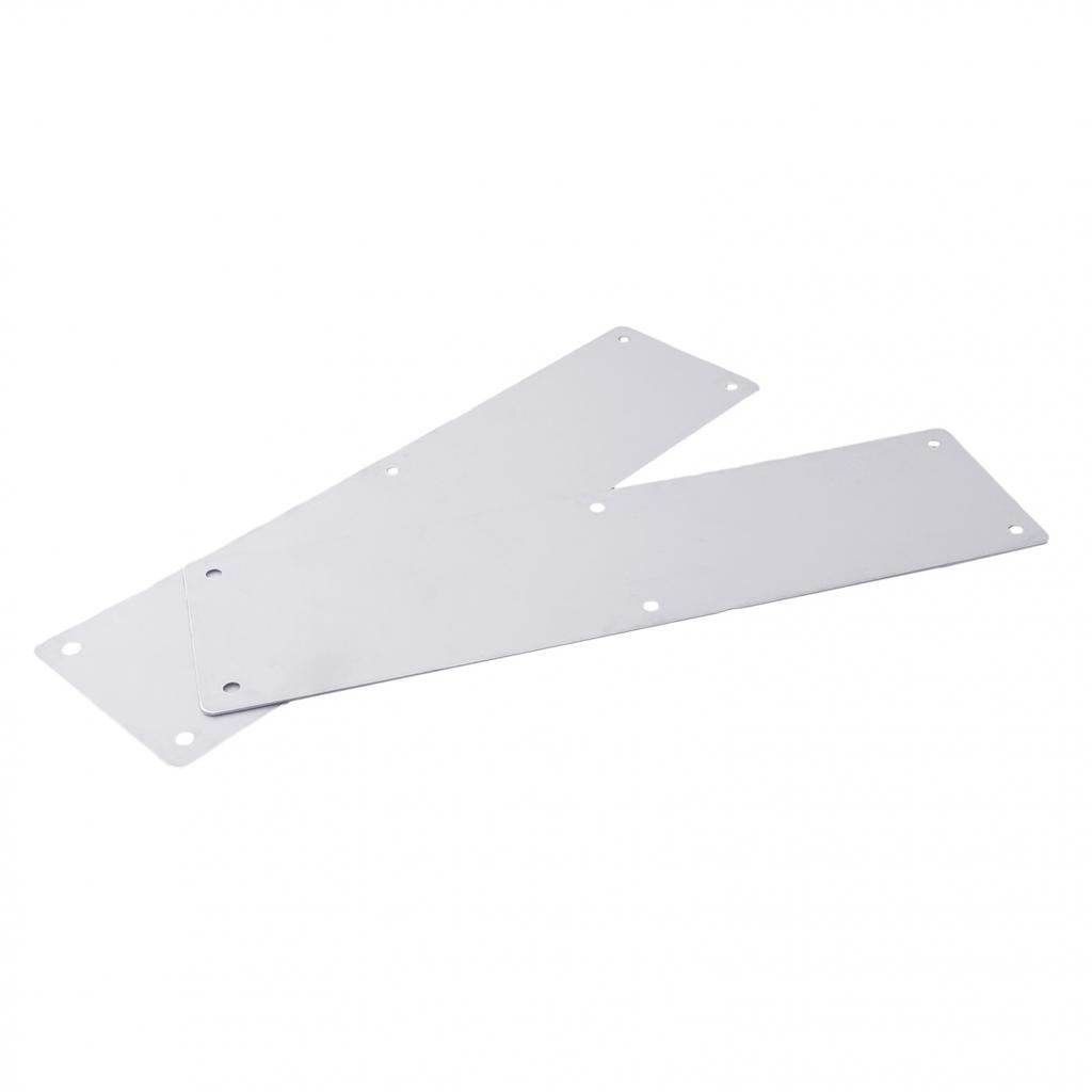 Türdrückerplatte Trittplatte Innen- oder Außentürschutz Edelstahl