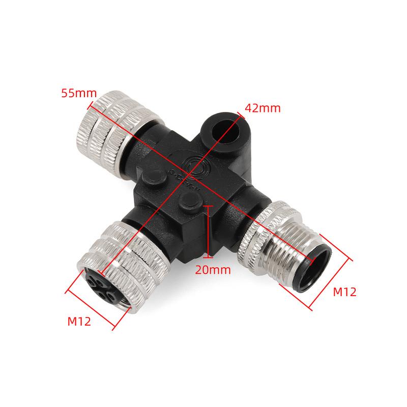 ized 1 Piece Marine Boat NMEA 2000 T Connector 3 Port 5Pin IP67 Waterproof for Networks Boat Yacht Accessories