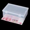 Transparent Rectangle Plastic Desktop Storage Box for Hardware and Tools