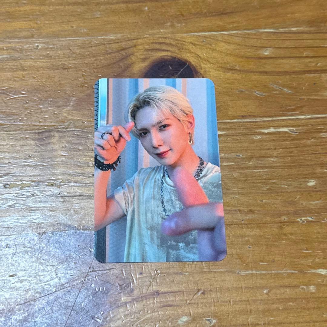 [USED] ATEEZ Everline Yeosang Double-Sided Photocard