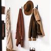 6 buc. Cârlig montat pe perete din aliaj de zinc, cheie rustică, geantă pentru haine, umeraș pentru pălărie, cârlige pentru haine, agățat, bucătărie, baie, cameră, suport pentru haine.