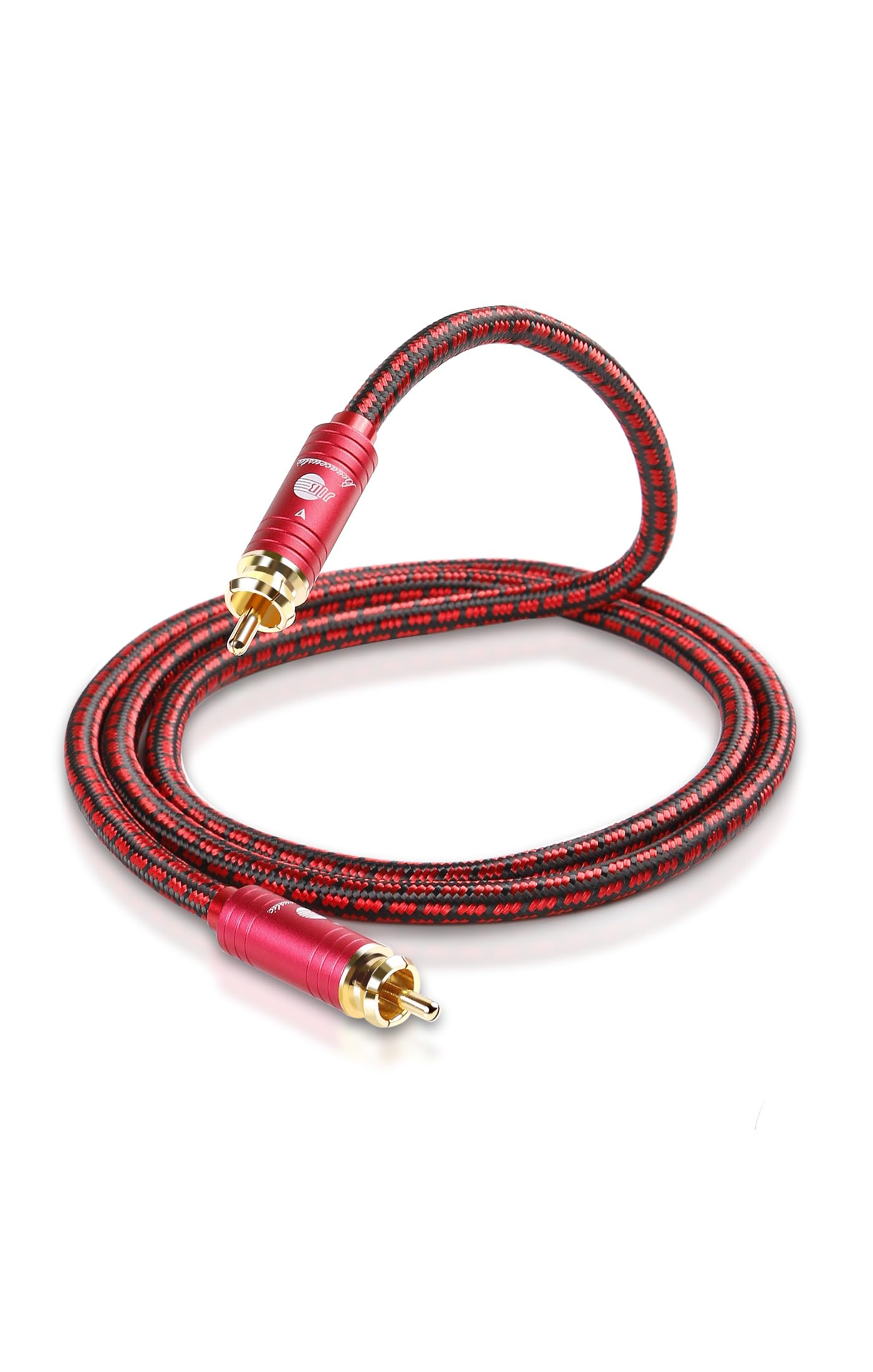 

JIB RCA Audio Cable RCA Cable Stereo Cable to Gold Plated Connector Suitable for 3.0M [Male Male] Amplifier/CD Player/Speaker/Car Audio, etc.