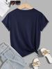 Not In The Mood Printing TShirts Womens Summer Loose T Shirts ONeck Comfortable Short Sleeve Tops Casual Soft Woman Clothes