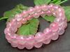 10mm 5A Madagascar Deep Rose Quartz Bracelet Inner Diameter 18cm with Pouch Natural Stone Power Stone g3-2506A