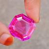 48.45 Ct Certified Natural Pink Ruby Octagon Cut Loose Gemstone
