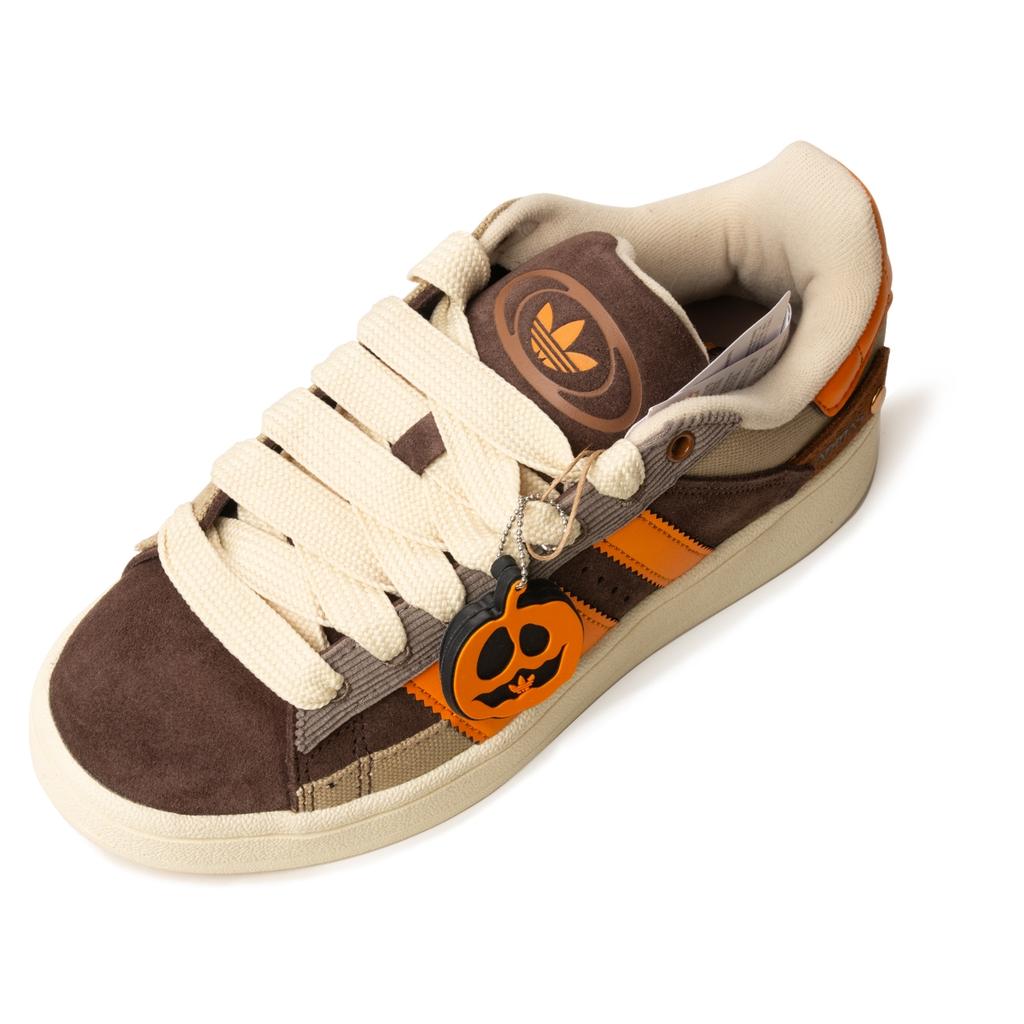 Adidas Originals Campus 00s Halloween Kürbis Bequeme Langlebige Low-Top Skate Schuhe Unisex Sneaker Braun Orange IH3282
