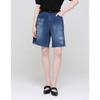 Men S Butterfly Embroidery Denim Bermuda pantS Zjl6262110