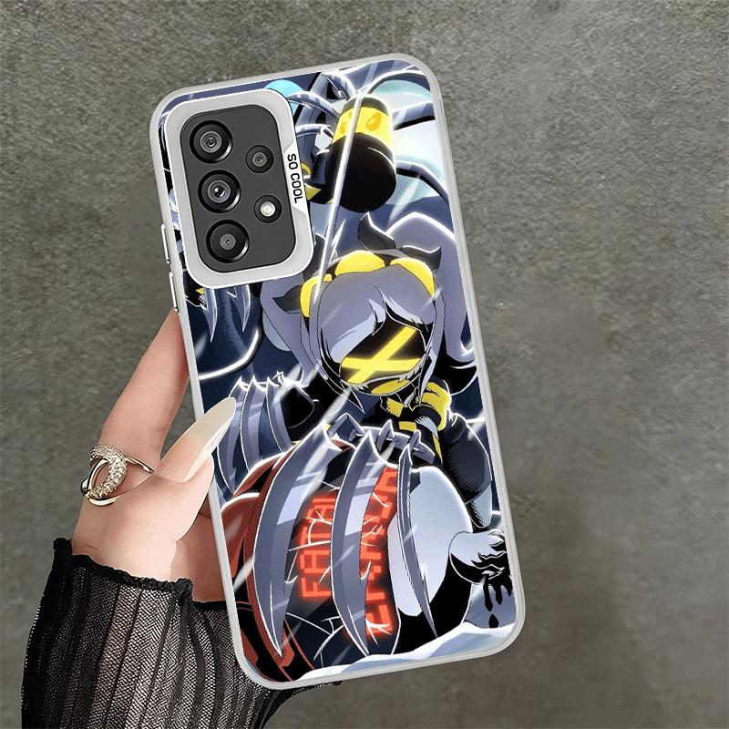 Custodia morbida per telefono M-Murder D-Drones Game per Samsung A17 A16 A15 A14 A13 A57 A56 A55 A54 A53 A37 A36 A35 A34 A33 A26 A25 A24 A23 A