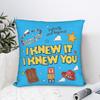 I Knew It I Knew You Western Cowgirl Cowboy Kids Square Pillowcases Bed Car TS5 Cushion Cover Cool Home Throw Pillow Case