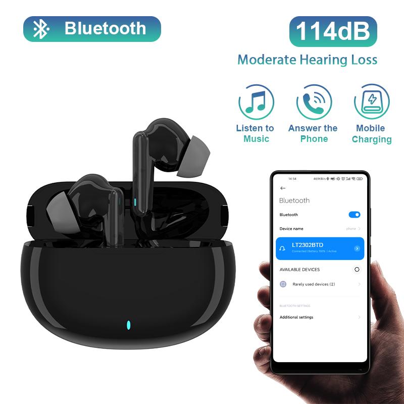 JYL TS Hearing Aids Seniors 32 Channels Noise-Canceling