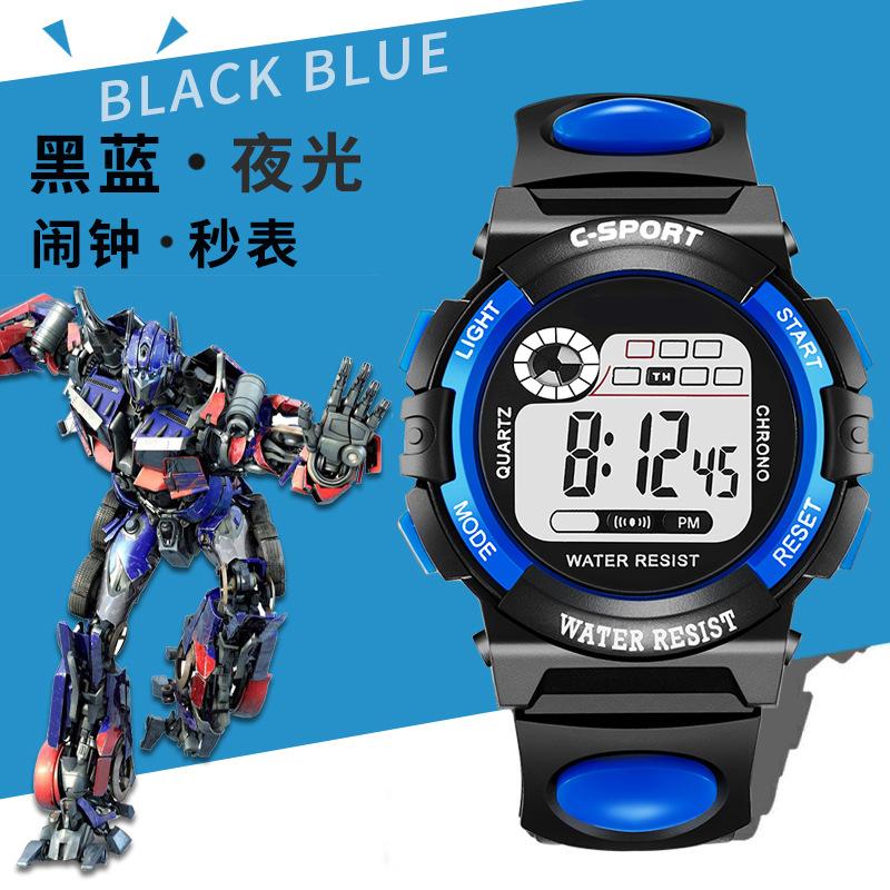 Brand Children Watch Sports Digital Watch for Kids Boys Girls Student 30M Waterproof Multifunctional LED Wristwatch