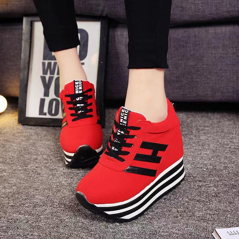 Autumn New Fashion Women's Platform Shoes Comfortable and Non Slip Women's Boots Casual Flat Bottom Shoes Thick Sole Sports Shoe