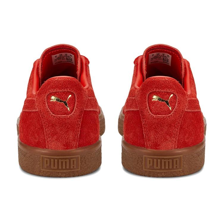 PUMA Suede VTG 'Hairy Suede Red Gum' Men's 385698-04